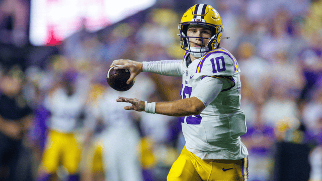 The Bengal Tiger's Shea Dixon hands out "Midseason Grades" for each position on LSU's offense. (Photo: IMAGN IMAGES via Reuters Connect)